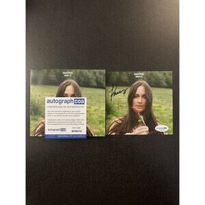 Kacey Musgraves Deeper Well AUTOGRAPHED CD COA ACOA #SC98318